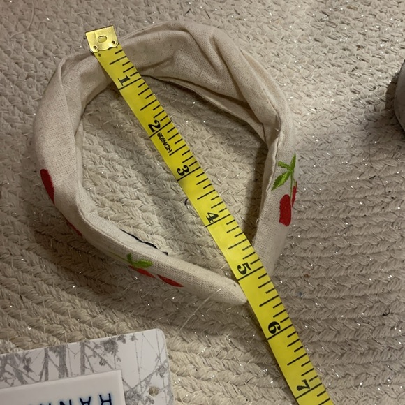 Anthropologie Ranna Gill cherry headband new with tags - Picture 3 of 4